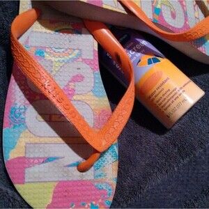 Previously Loved Kitson Flip Flops Size 10